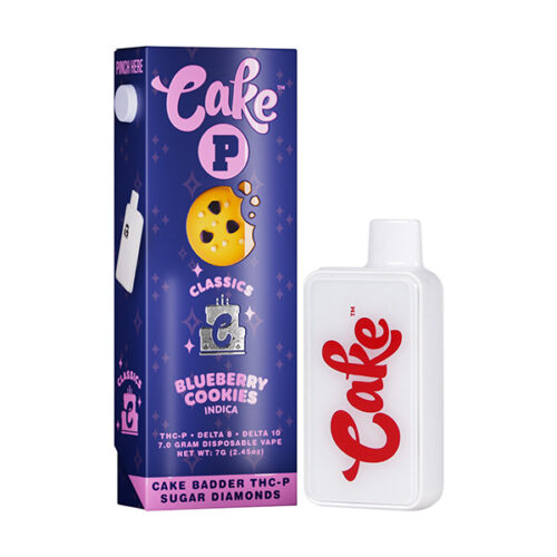 Cake Delta 8 + THCP Disposable Vape | 7g - Blueberry Cookies