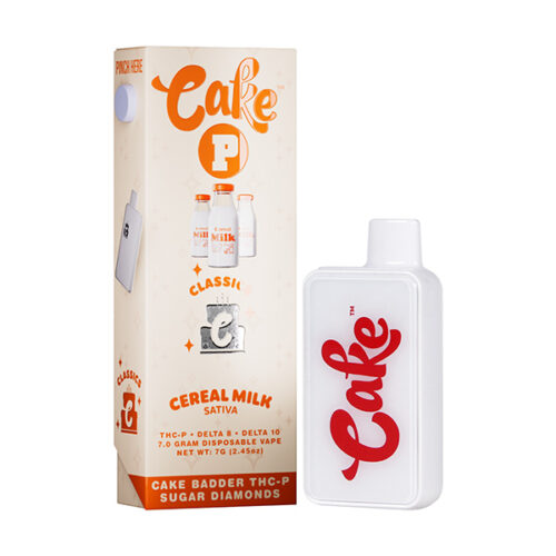 Cake Delta 8 + THCP Disposable Vape | 7g - Cereal Milk
