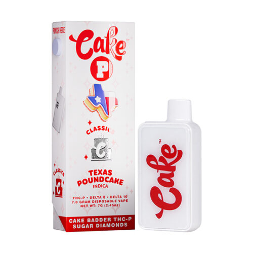 Cake Delta 8 + THCP Disposable Vape | 7g - Texas PoundCake