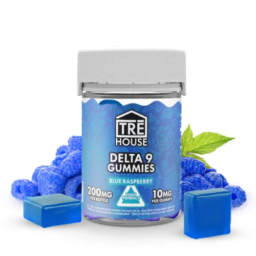 TRE House Delta 9 Gummies - Blue Raspberry